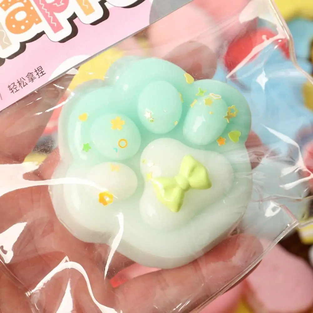 Squishy ของเล่นใหม่ Fidget MINI Kawaii Cat PAW Squeeze ของเล่นสีชมพูน่ารักแมวน้อยเท้า Relief ความเครียดของเล่นเด็กผู้ใหญ่ของขวัญที่ไม่ซ้ำกัน