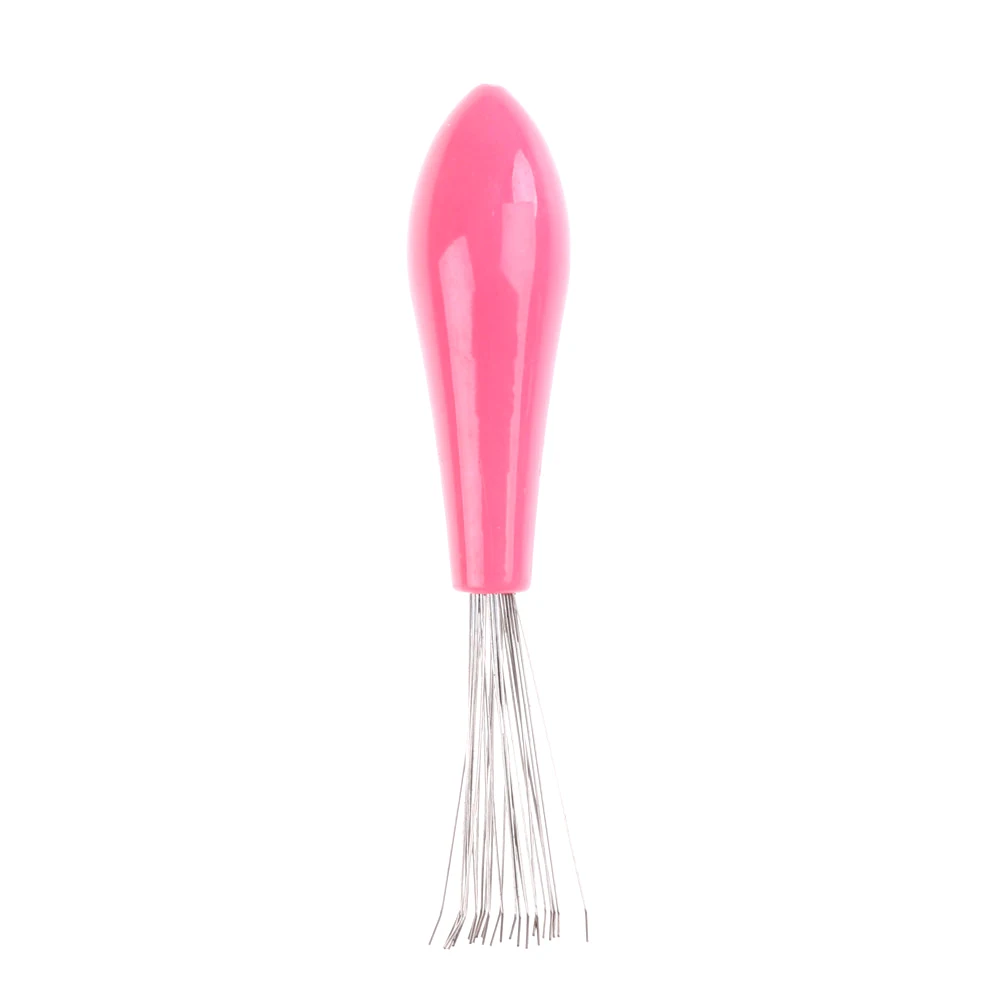 1 PC Random Color Comb Hair Brush Cleaner Cleaning Remover Embedded Plastic Comb Cleaner Tool