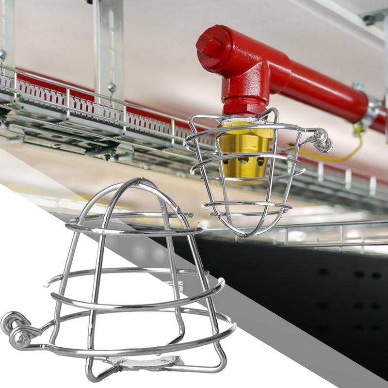Fire Sprinkler Guard Sprinkler Schutzhalterung Effektive Schutzhalterung aus Kohlenstoffstahlkäfig für Restaurants und Häuser