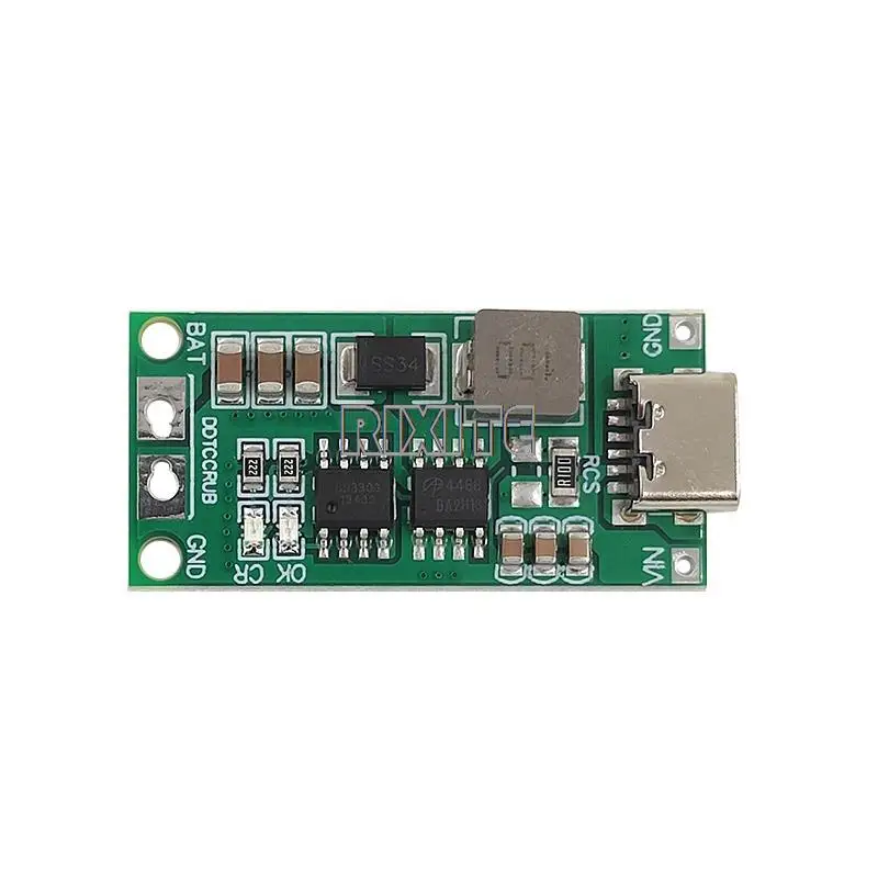 Тип C BMS 2S 3S 4S 1A 2A 4A 18650 Плата зарядного устройства для литиевых батарей USB C повышающий модуль для Li-Po Polymer Power Bank