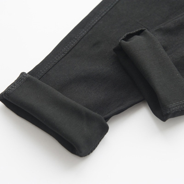 3-12 ปีหญิงดินสอกางเกงเด็กLeggings 2024 ใหม่Slim Fitกางเกงขายาวเด็กสีทึบกางเกงยีนส์เลียนแบบ