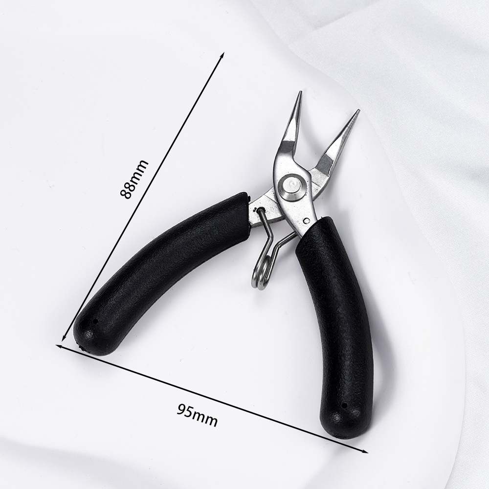 Roestvrijstalen Mini Naald Neus Tang Gebogen Neus Tang Sieraden Maken Handgereedschap Tang Voor Diy Armband Sieraden Maken Gereedschap