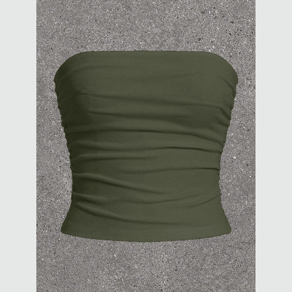 Mia Muse Regatas e camis femininas sem mangas com ombro de fora, corte justo, estilo coreano, sólido, verão, casual, tops básicos