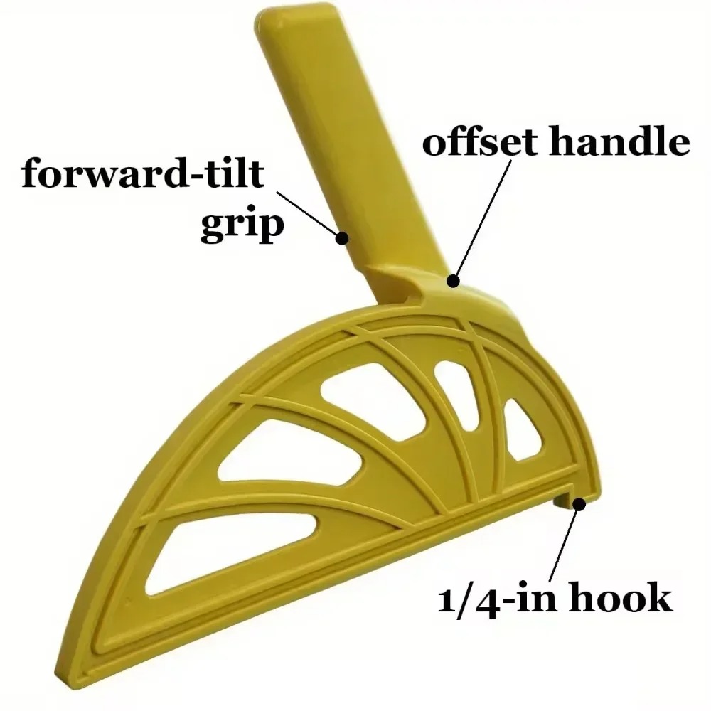 Bloque de empuje para sierras de mesa, mesas de enrutadoras y ensambladores, mango compensado, palo de empuje Premium, sierra de mesa, 1 ud.