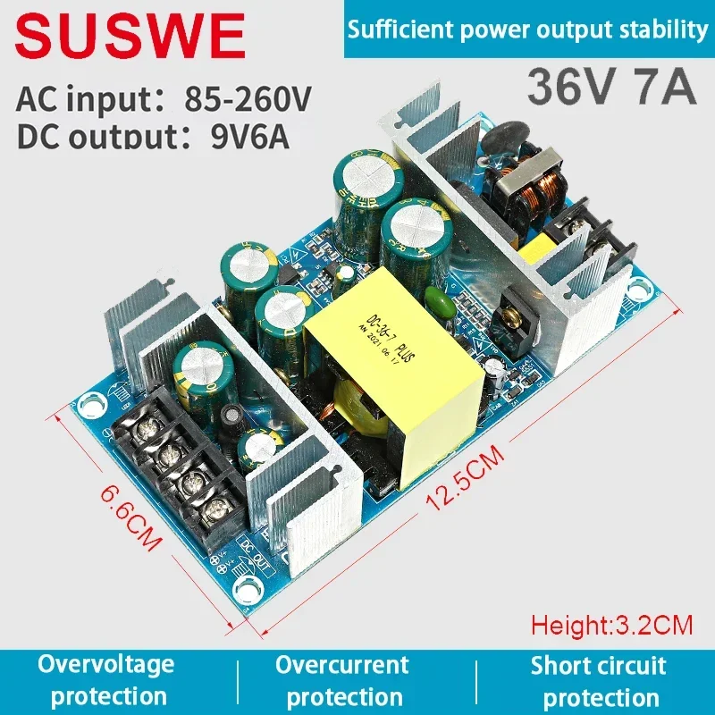 Ventas de fábrica AC-DC 220V a 19V 24V 36V 48V Módulo de fuente de alimentación conmutada circuito desnudo para reemplazar/reparar