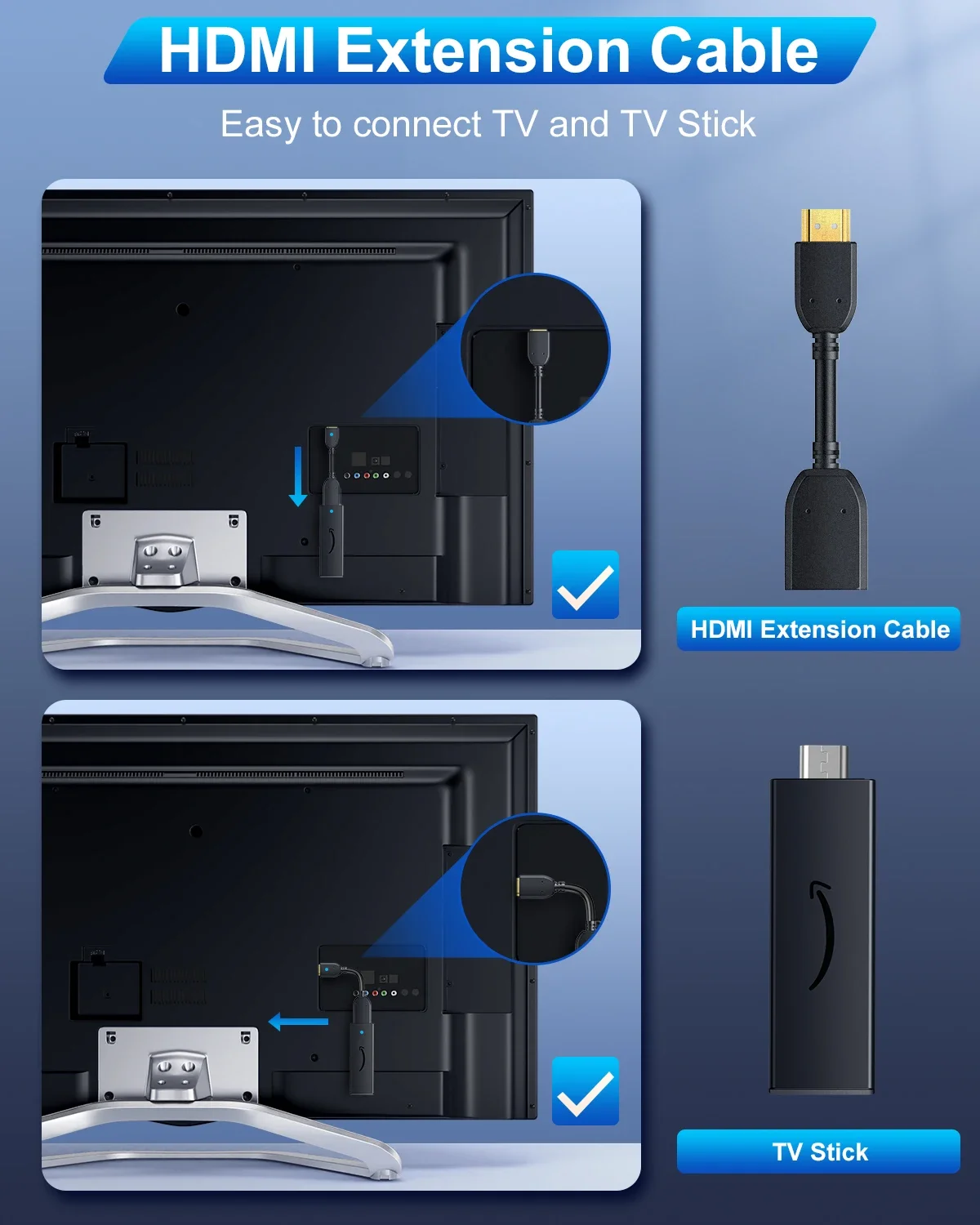 Ethernet-адаптер ELECTOP для Fire TV Stick, Ethernet-адаптер Micro USB к RJ45, совместимый с Fire TV Stick 2/3/4K/4K Max