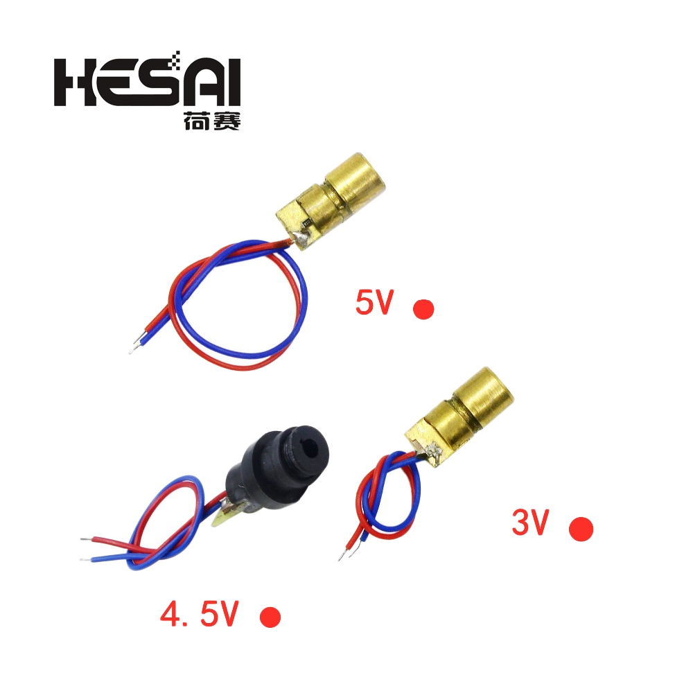 Hot Sale 650nm 5mW Red Point / Line / Cross Laser Module Head Glass Lens Focusable Industrial Class