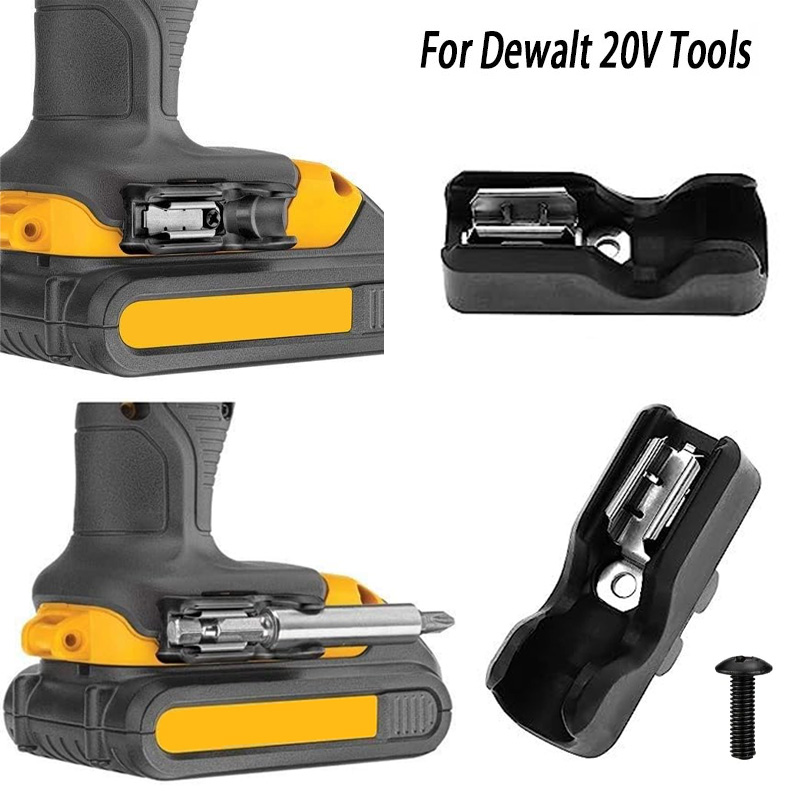 Kits de soporte de broca de gancho de Clips de cinturón para Dewalt, taladro eléctrico de 20V, accesorios de herramientas eléctricas