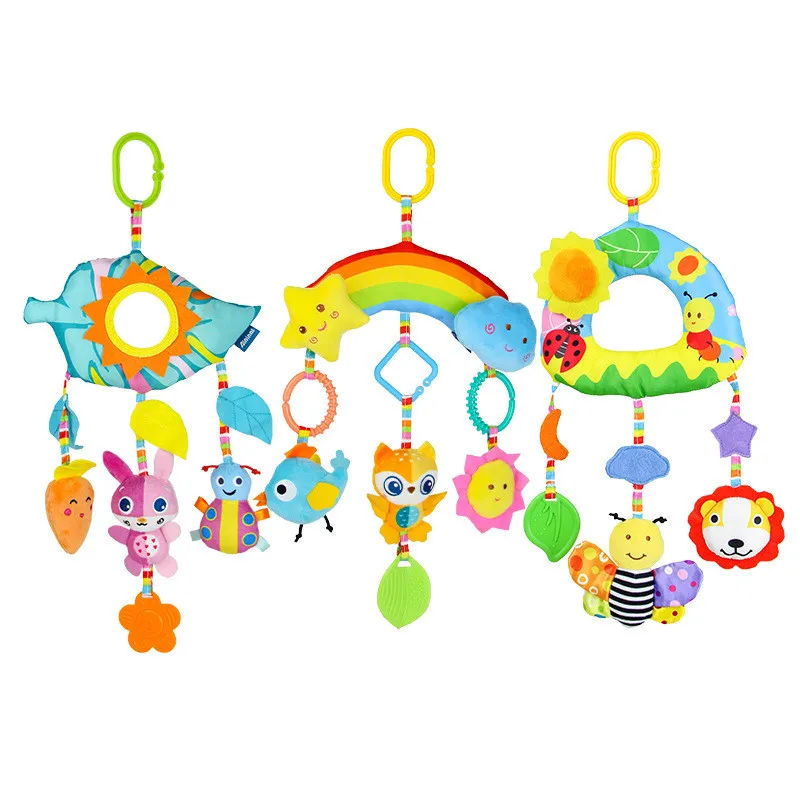 เด็ก Soft Building Blocks ชุดทารกตุ๊กตาผ้าของเล่น Soft Plush Rattles ของเล่นเพื่อการศึกษา Early สัตว์รูปร่างซ้อน Cube