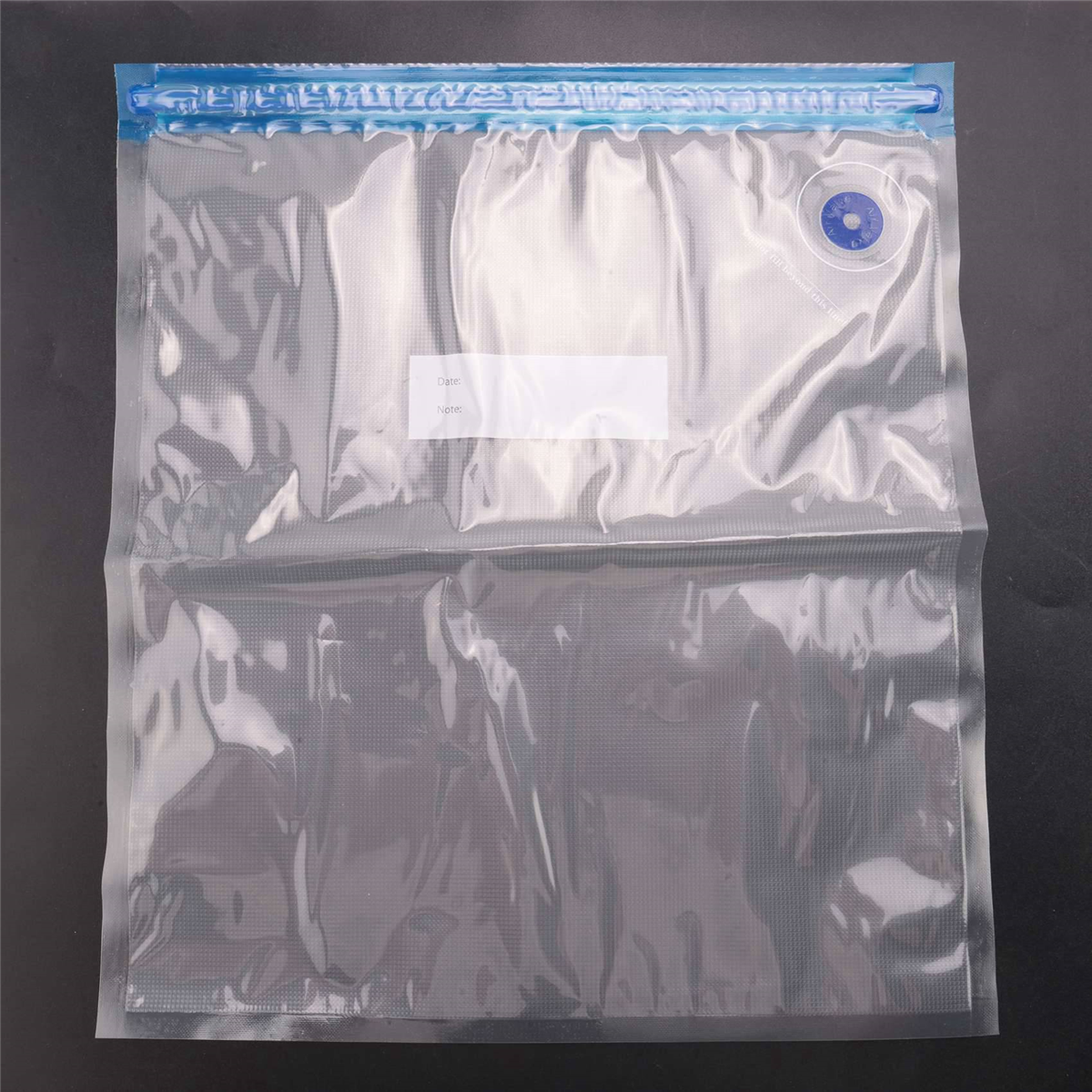 Bolsas reutilizables con cremallera para almacenamiento de alimentos al vacío, 5 uds., para bomba selladora al vacío eléctrica de mano, 30X34 CM