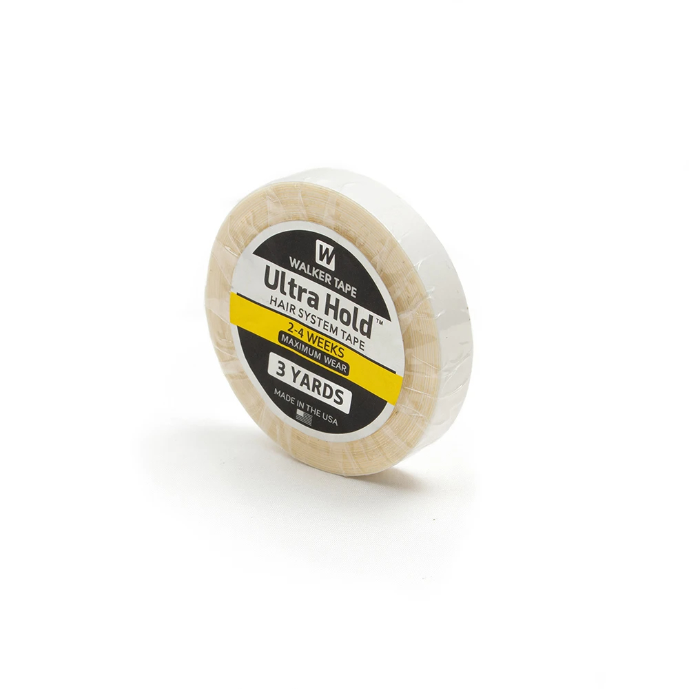 Ultra hold sistema de cabelo fita adesiva dupla face para extensão do cabelo peruca peruca fita branca forte segurar