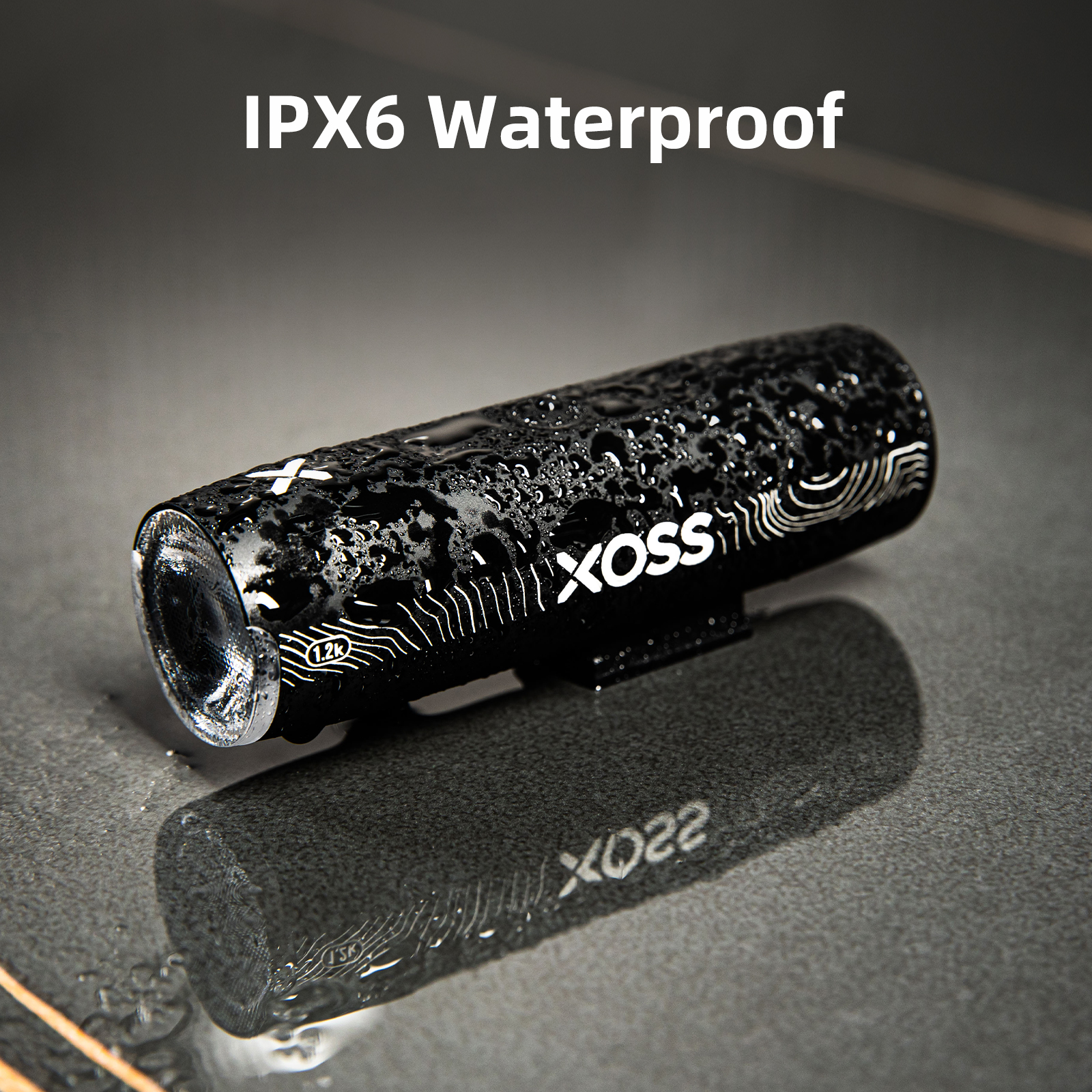 XOSS XL1200 Headlight 200-1200 Lm  Bike Light Waterproof Rechargeable Front Lamp Bicycle Light Aluminum Ultralight Flashlight