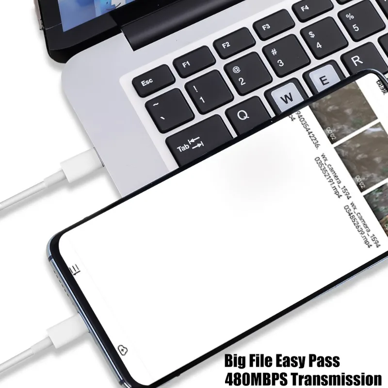 100W Fast Charging Cable Dual Type C Data Cable High-speed Transfer for IPhone 16 15 Android Samsung Xiaomi MacBook 1M/1.5M/2M