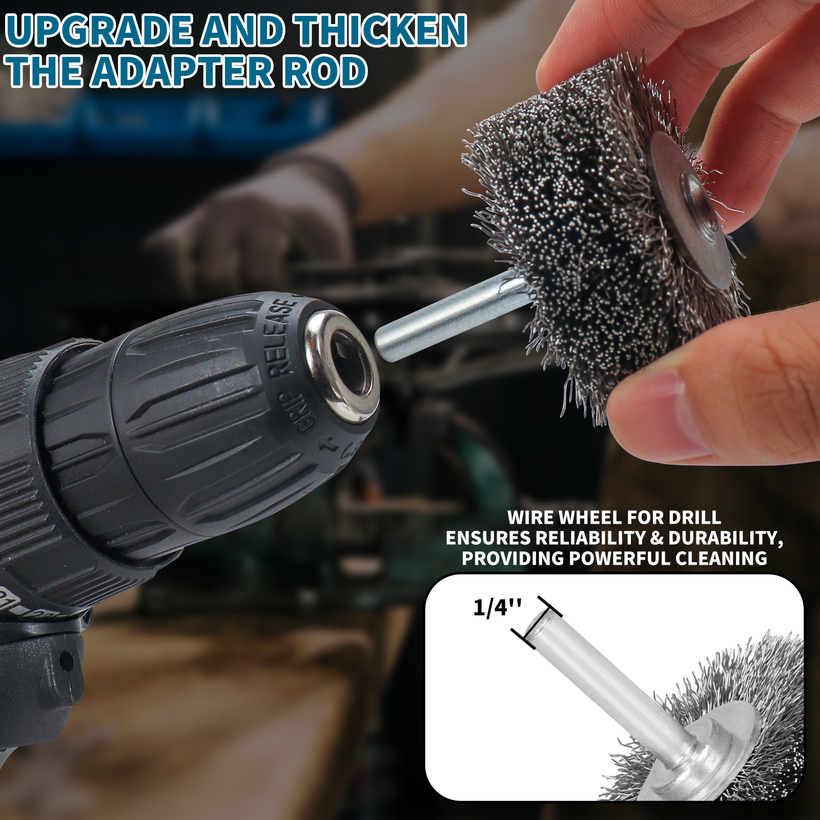 高硬度ワイヤーホイール 50 ミリメートル錆除去ワイヤーブラシ金属木材彫刻バリ取り研磨回転研磨ツール