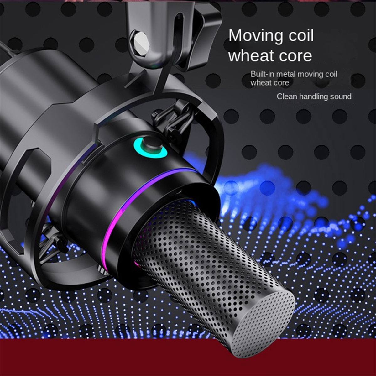 XLR-コンピューターゲーム用の動的接続マイク,48Vサウンドカード,録音および歌用機器,ライブマイク,USB