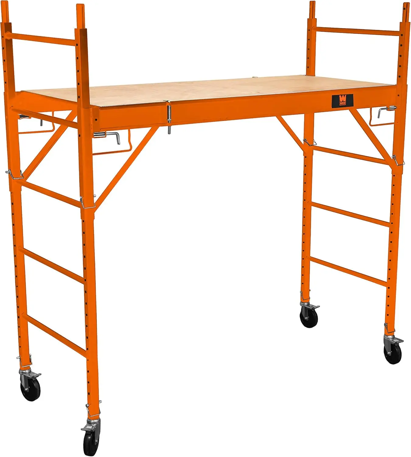 31110T Baker-Style 6.25 ft. Multi-Purpose 1000-Pound-Capacity Rolling Steel Scaffolding