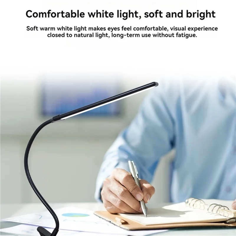 AA76-2X Светодиодный мольберт с клипсой и светодиодной технологией Clearsun, зажимной светильник, регулируемый и гибкий шейный светильник для точного освещения