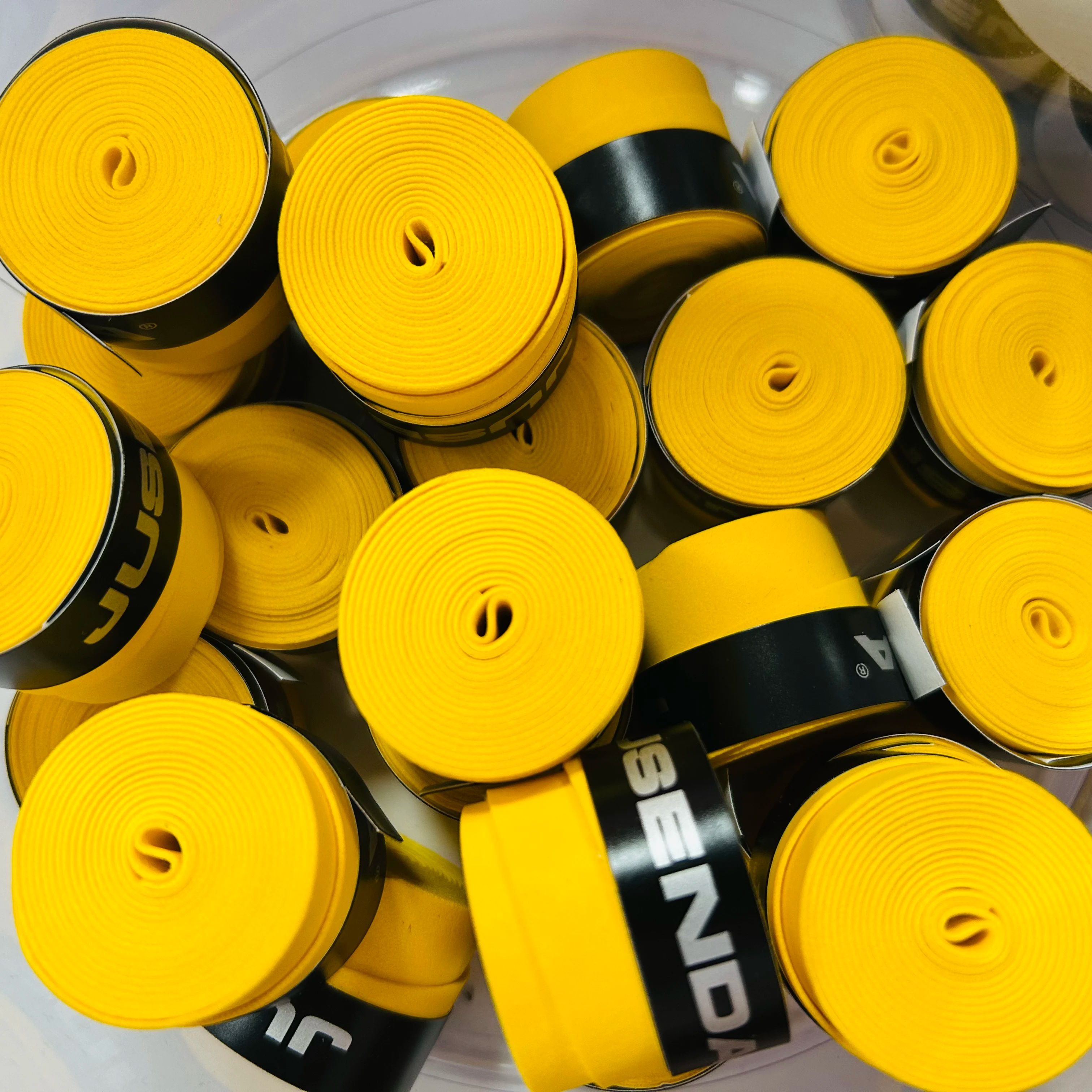 60 шт./лот, теннисная накладка, ракетка для падель, одинарная теннисная лента, противоскользящая повязка для тренировок на открытом воздухе, аксессуары для бадминтона