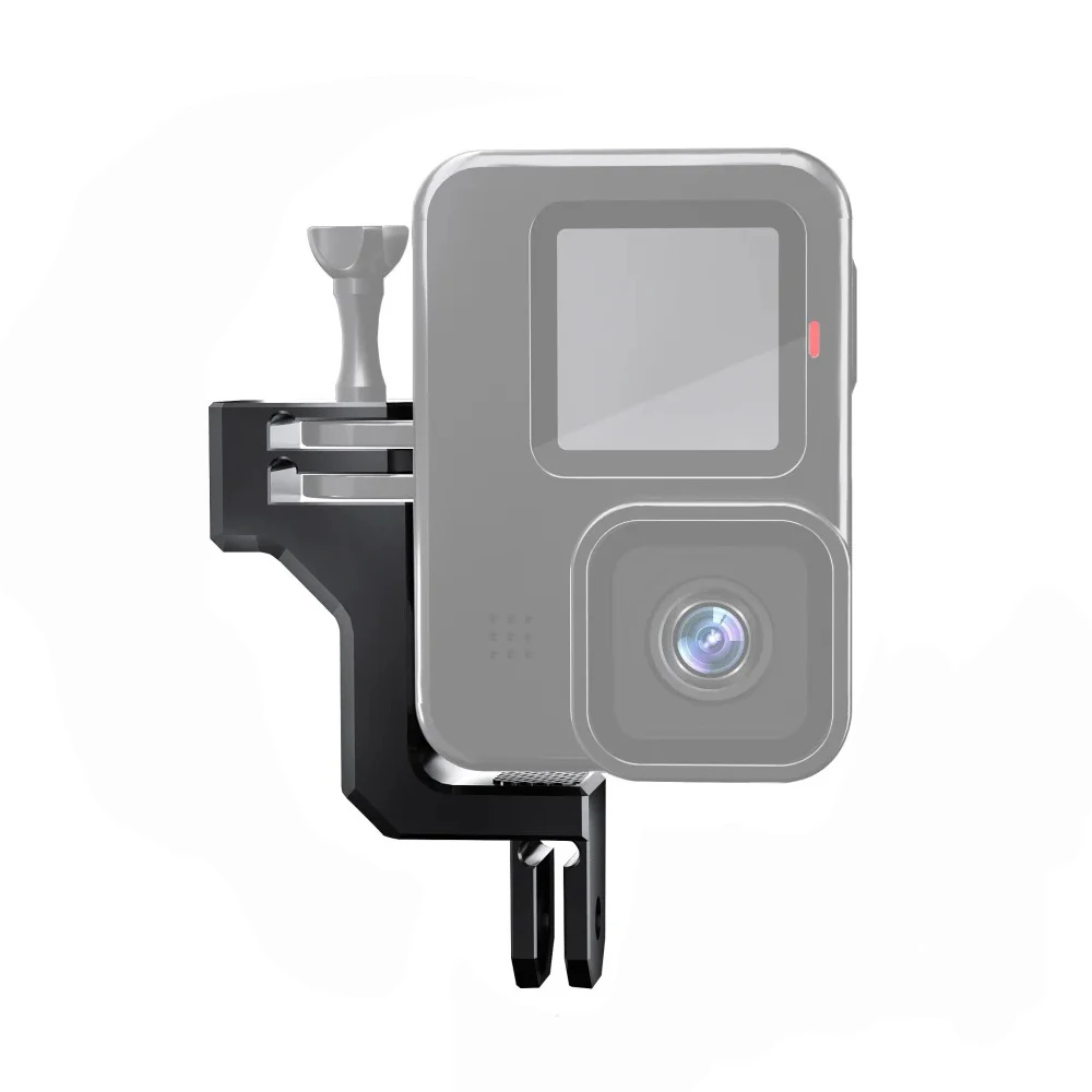 CNC Action camera Vertical Bracket Adjusting Arm Mount Adapter for Gopro 13 12 11 10 9 Vertical Shooting First-view Accessories