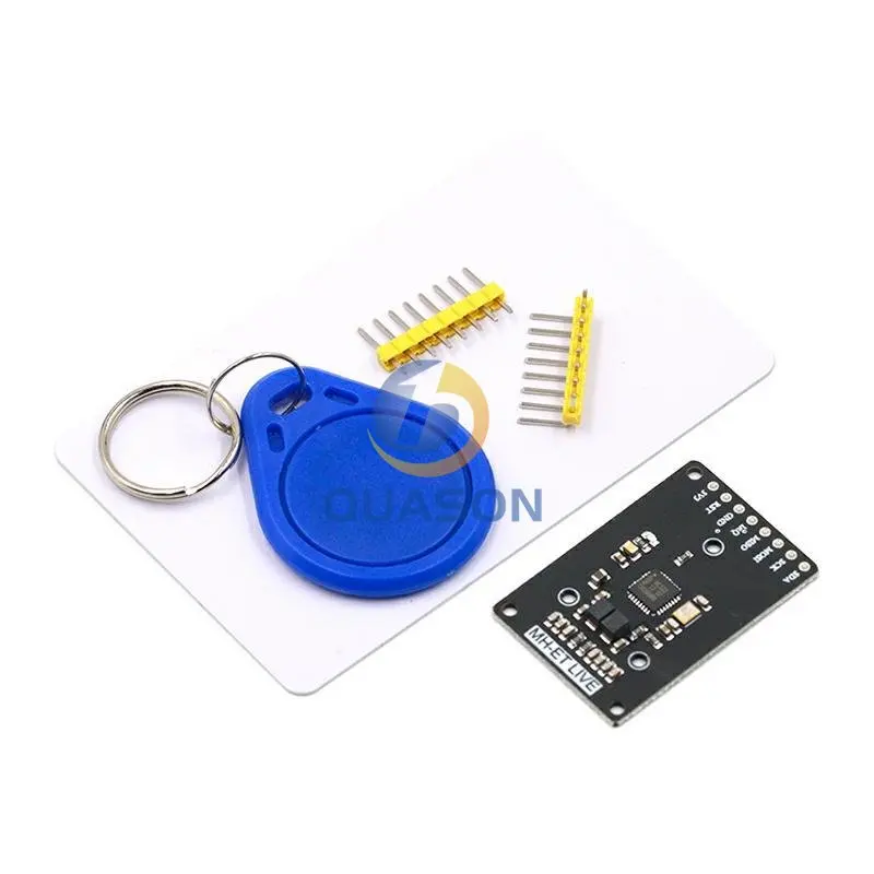 MINI módulo RFID RC522 Kits S50 13,56 Mhz 6cm con etiquetas SPI Write & Read para arduino 2560
