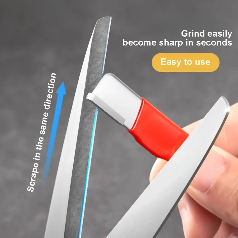 Precision Edge Professional มีดครัวกรรไกร Sharpener - เหล็กทังสเตนแบบพกพาและเพชรเซรามิคหินบด, Suita