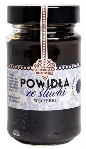 Powidła ze śliwki węgierki 250g - Schronisko Bukowina