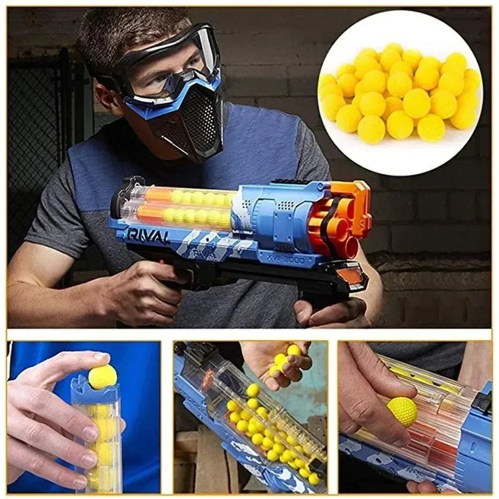 250 colpi per Nerf Rival Refill Rival Darts Toy Gun proiettili per Rival Nerf Toy Gun Ball Dart per Nerf Rival Apollo Zeus Gun