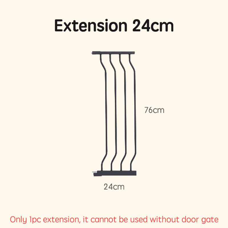 Extension for door gate