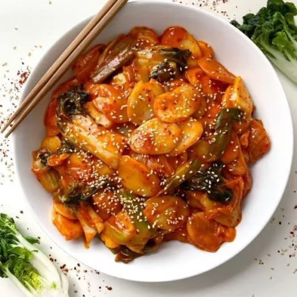 Zongjia, Sliced Refrigerated Rice Cakes, Pack of 3, 500g per pack