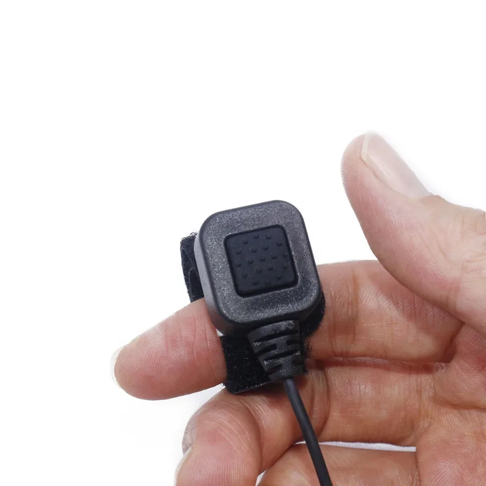 Abbree extensível ajustável acústica garganta microfone ptt fone de ouvido para baofeng UV-5R BF-888S UV-21 pro quansheng uv k5 k6
