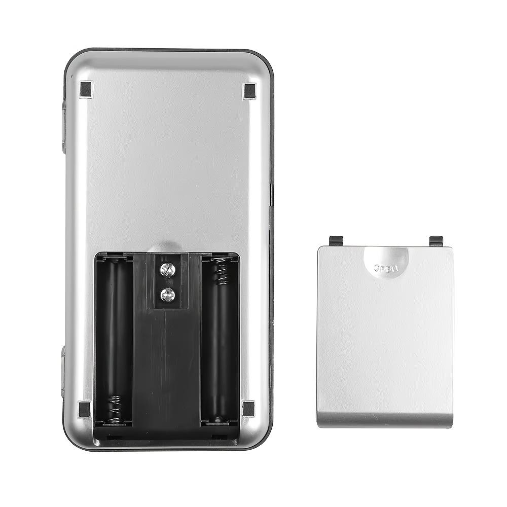 Mini bilancia tascabile ad alta precisione da 500 g/0,01 g, bilancia digitale accurata per gioielli con display LCD, portatile compatto per un facile trasporto