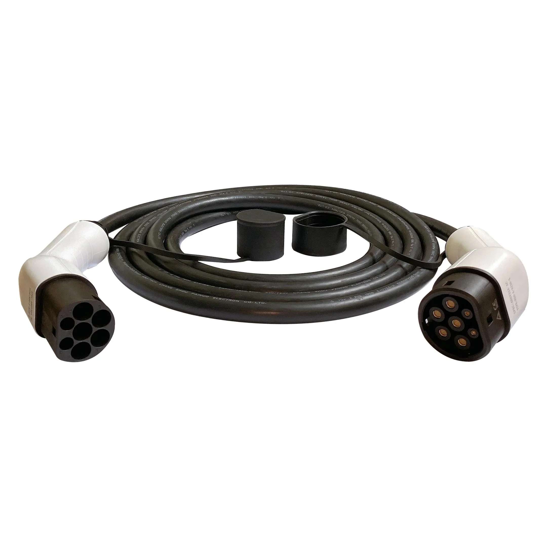 Portable EV Charging Cable 32A 22KW 3 Phase Electric Car Charger 3.5KW 16A 1 Phase EVSE Kit EV Cable Type 2 to Type 2 IEC62196-2