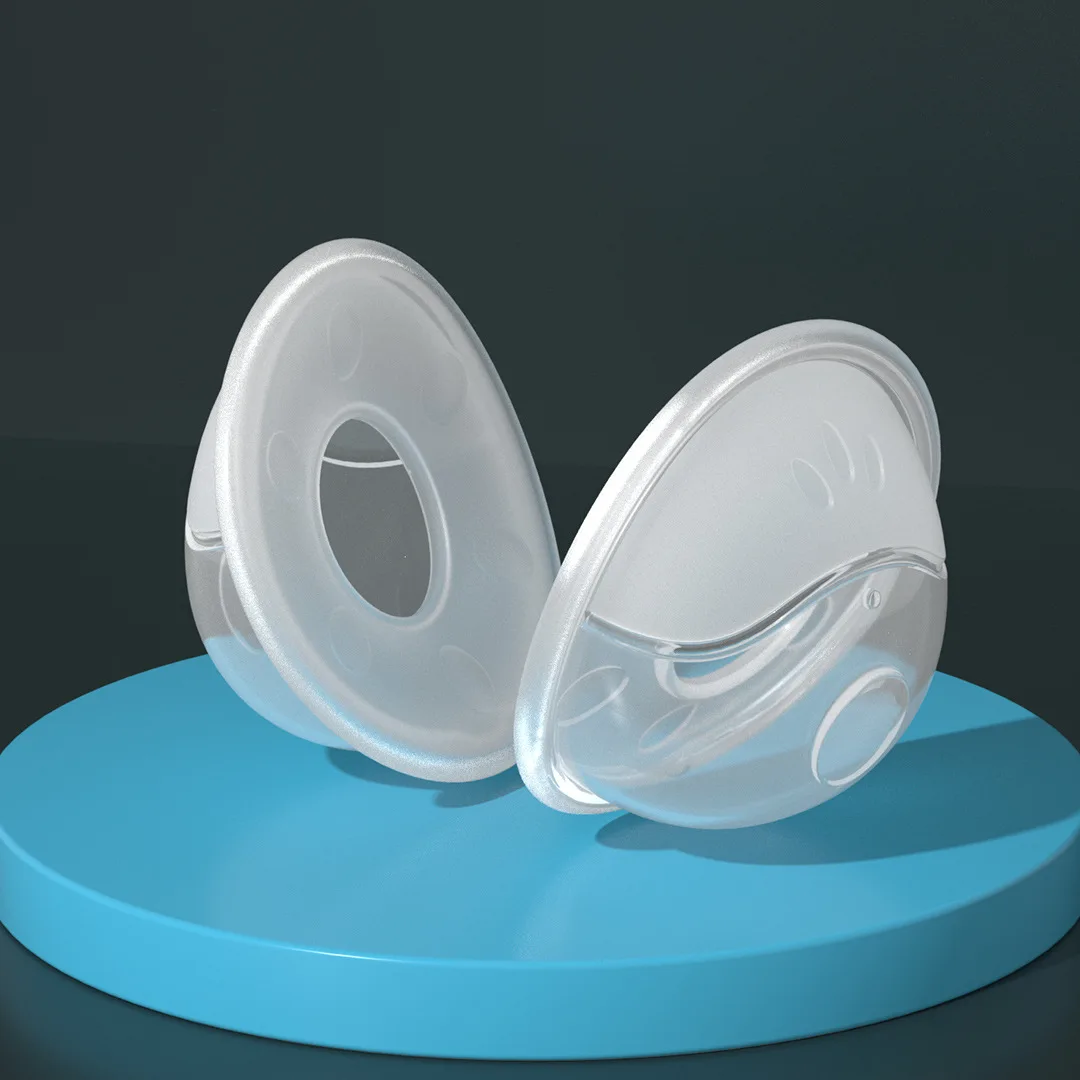 Draagbare Moedermelk Collector Shell Siliconen Borstvoeding Lekkage Preventie Wasbare Anti-Overflow Pads Herbruikbare Verpleging Pads
