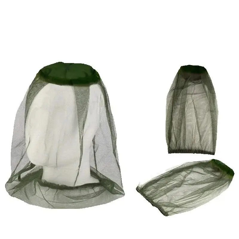 1pc berretto da pesca anti zanzara rete per cappello da pesca in rete regolabile traspirante per uomini e donne campeggio da pesca da viaggio all'aperto