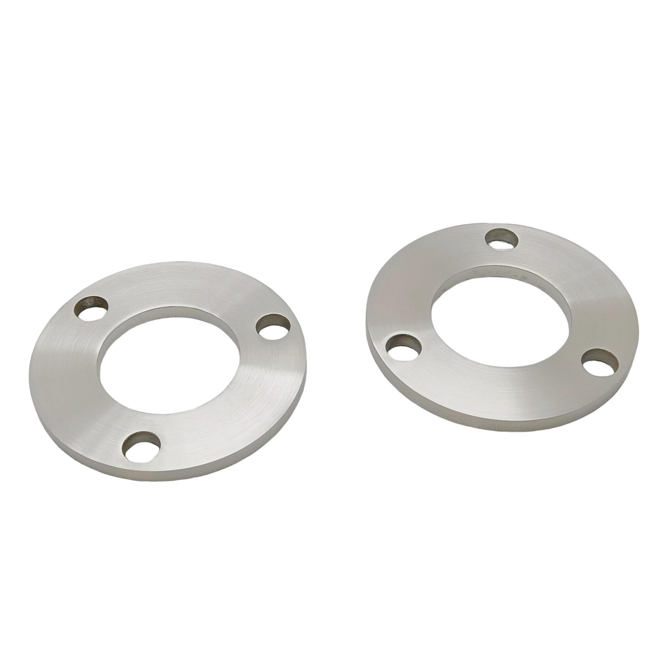 316 스테인리스강 난간 포스트, 난간 베이스, 플랜지 난간 포스트, 용접 플레이트, 50.8mm