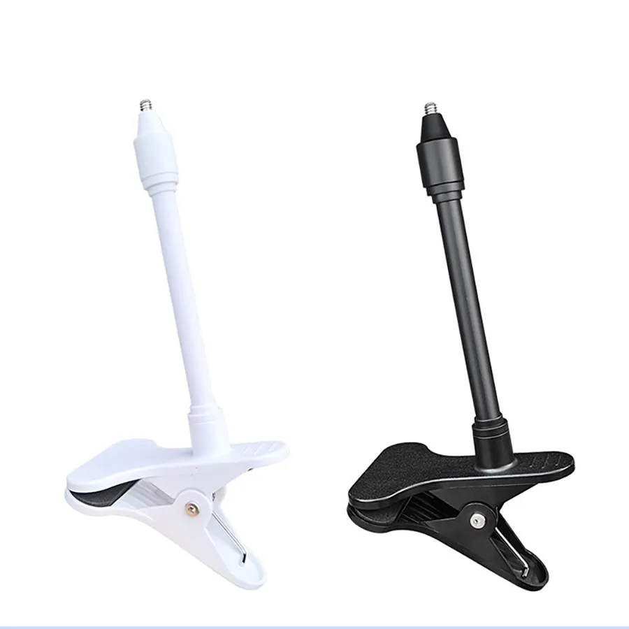 Protable flexível câmera braçadeira montagem monitor do bebê suporte da câmera webcam monitor punch-livre base de suporte dobrável com clipe