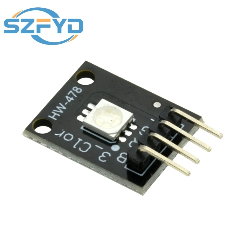10 Uds KY-009 5050 Pwm RGB SMD módulo LED luz de 3 colores para Arduino