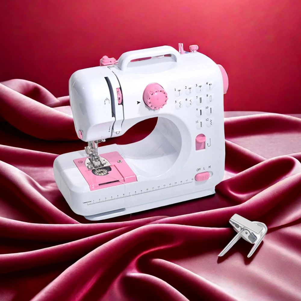 จักรเย็บผ้า, จักรเย็บผ้าในประเทศ 12 เข็ม, ตีนผี, เครื่อง Overlock, แป้นเหยียบไฟฟ้าแบบพกพา, ตะเข็บเสื้อผ้า