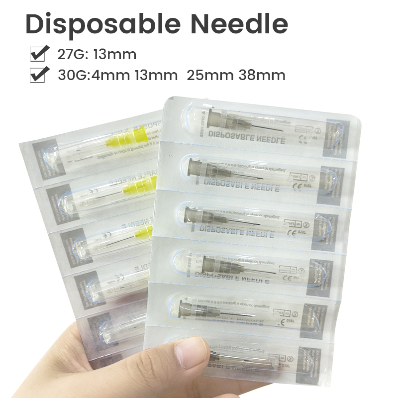 27G 30G 32G 34G 4mm/13mm/25mm Injection Needle High-end Material Perfect Quality Disposable Needles for Cosmetology