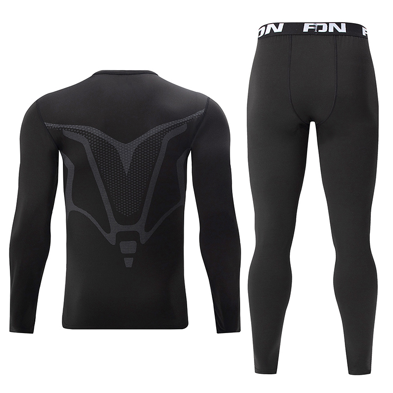 2 pezzi primavera e autunno pantaloni a maniche lunghe da uomo tuta sportiva fitness corsa jogging vestiti che toccano il fondo licenza per allenare pantaloni