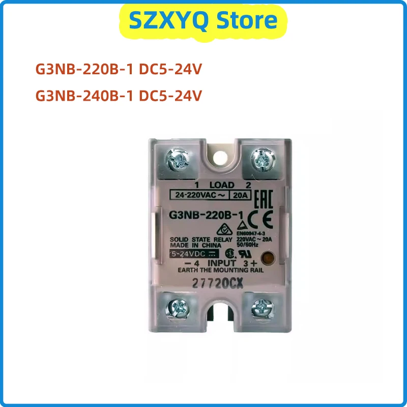 Para impresora 3D Voron 2,4 Trident VzBot G3NB-210B-1 G3NB-205B-1 G3NB-220B-1 G3NB-240B-1 DC5 24V relé de estado sólido (SSR)