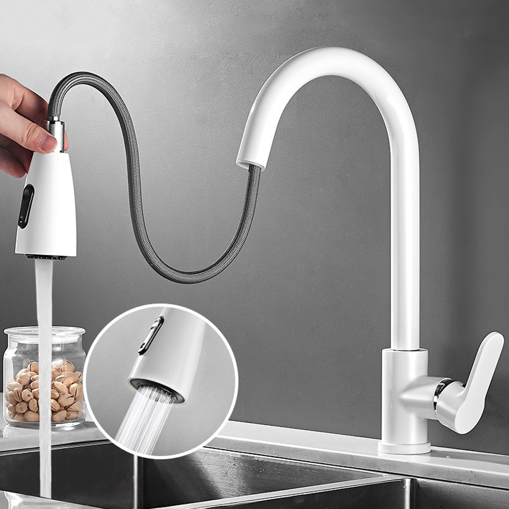 Brushed Gold Kitchen Faucet Sprayer Nozzle  G1/2 Pull Out Shower Spray Head Tap Accessory Replacement Aerator Nozzle