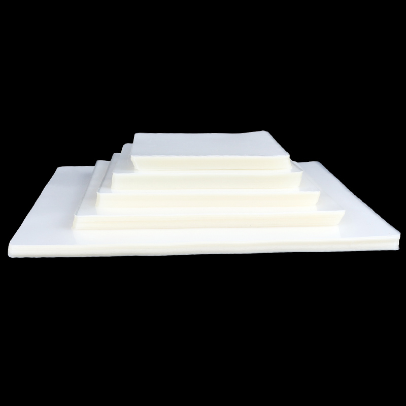 100 feuilles 3/5/6/7 pouces A4 PET EVA stratification joint Film de Protection pour plastifieuse chaude utilisation pour image/Photo/carte/Document/Menu 70mic
