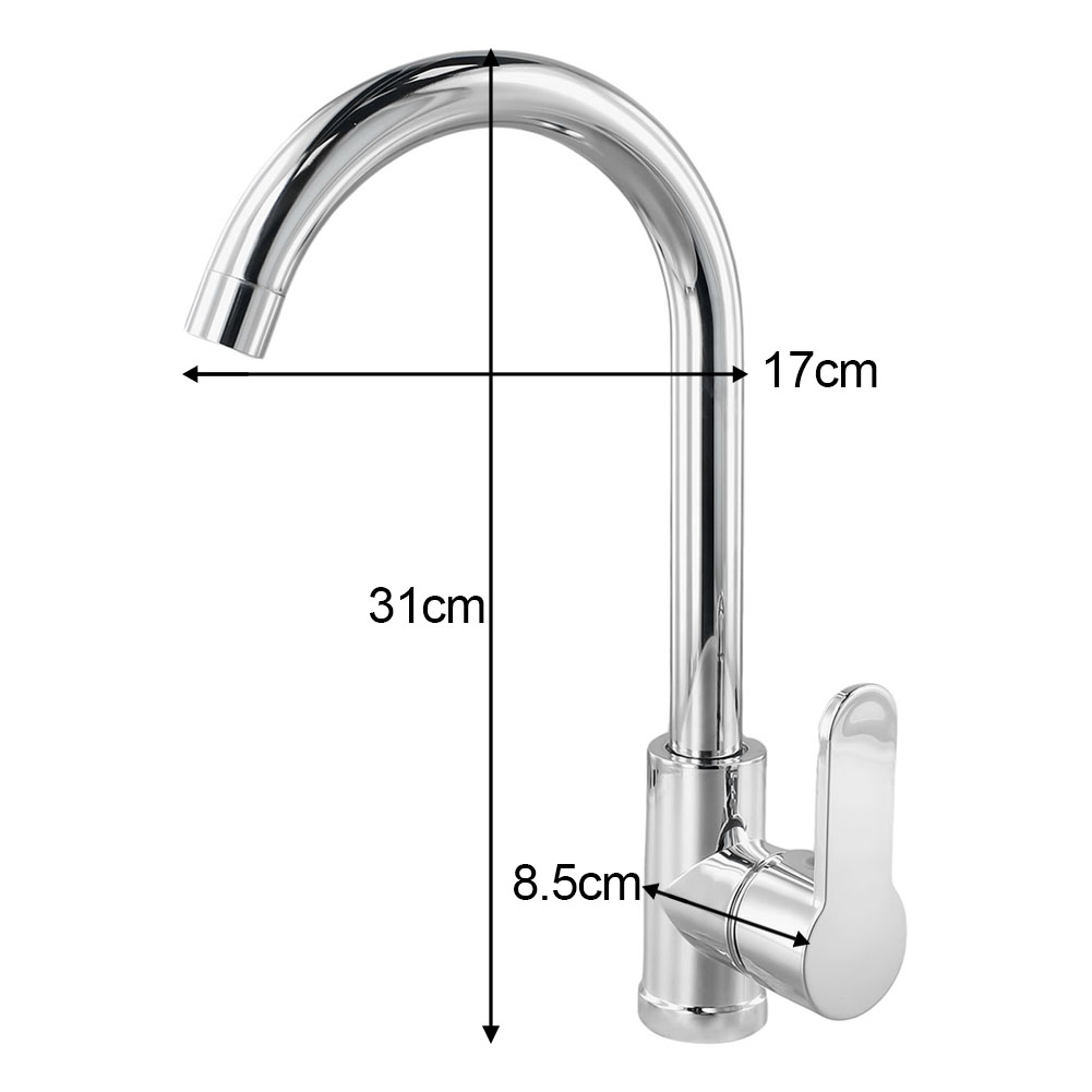 Robinet de cuisine à deux fonctions, mélangeur extractible à poignée unique, mélangeur chaud et froid, robinet d'eau, robinet de salle de bains monté sur le pont