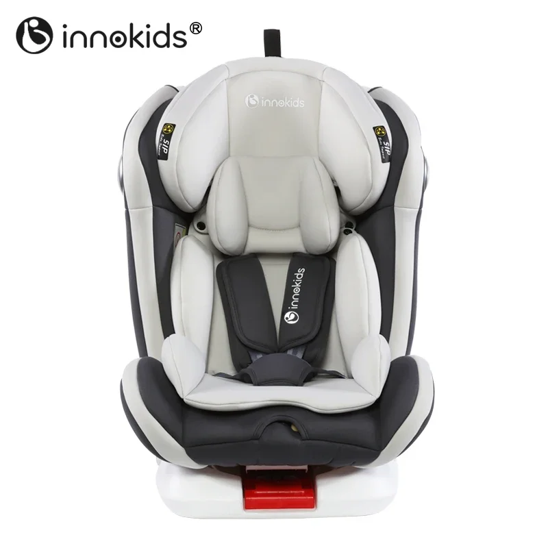 Innokids เด็กความปลอดภัยที่นั่ง 360 องศาหมุนรถ 0-12 ปีนั่งและวาง Isofix Latch interfa ทารกรถที่นั่ง