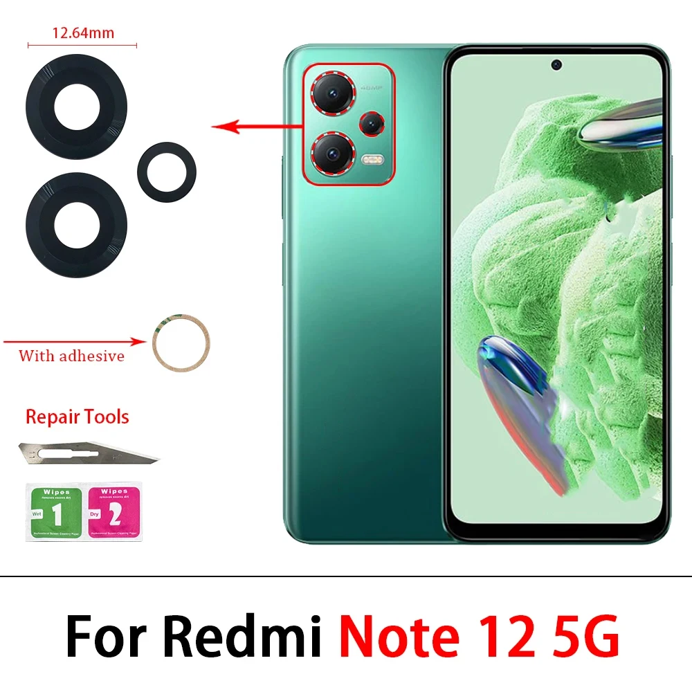 Ban Đầu Mới Cho Redmi Note 9 Pro Camera Kính Cường Lực Có Keo Redmi Note 11 7 8 8T 9S 9 10 Pro Max Kính Camera Với Dụng Cụ Sửa Chữa