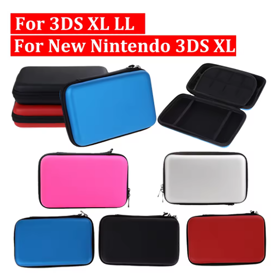 EVA Skin Carry Hard Case Bag Pouch for  3DS XL LL Console Protective Cover Portable Storage Bag for New 3DS XL 3DS LL