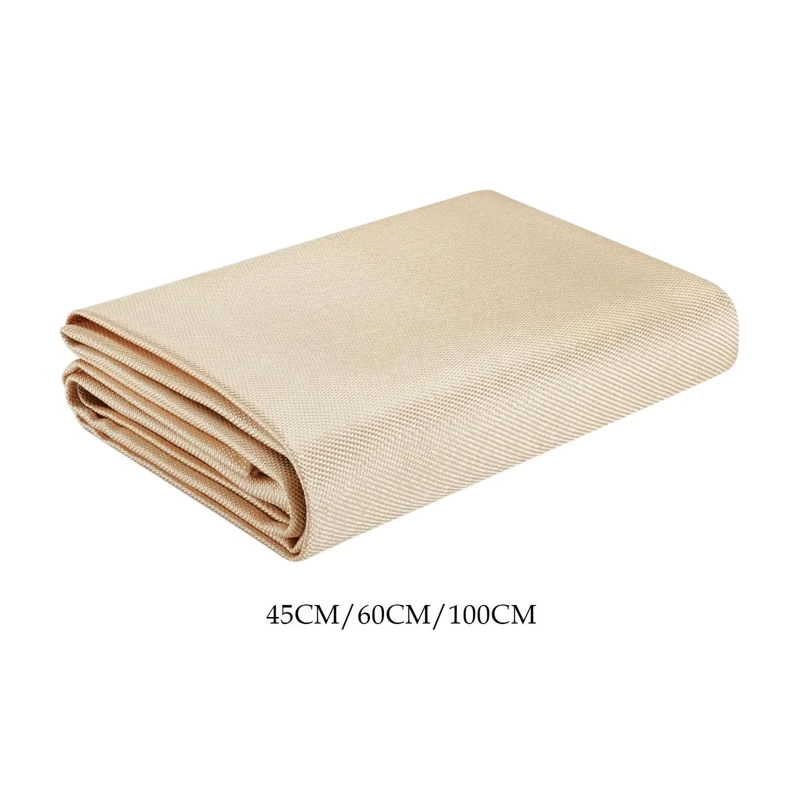 เสื่อทนไฟทนไฟเชื่อมผ้าห่มพรมทนความร้อนอเนกประสงค์ Fire Pit Mat สําหรับบาร์บีคิวเดินป่าชั้นปิกนิกกลางแจ้ง