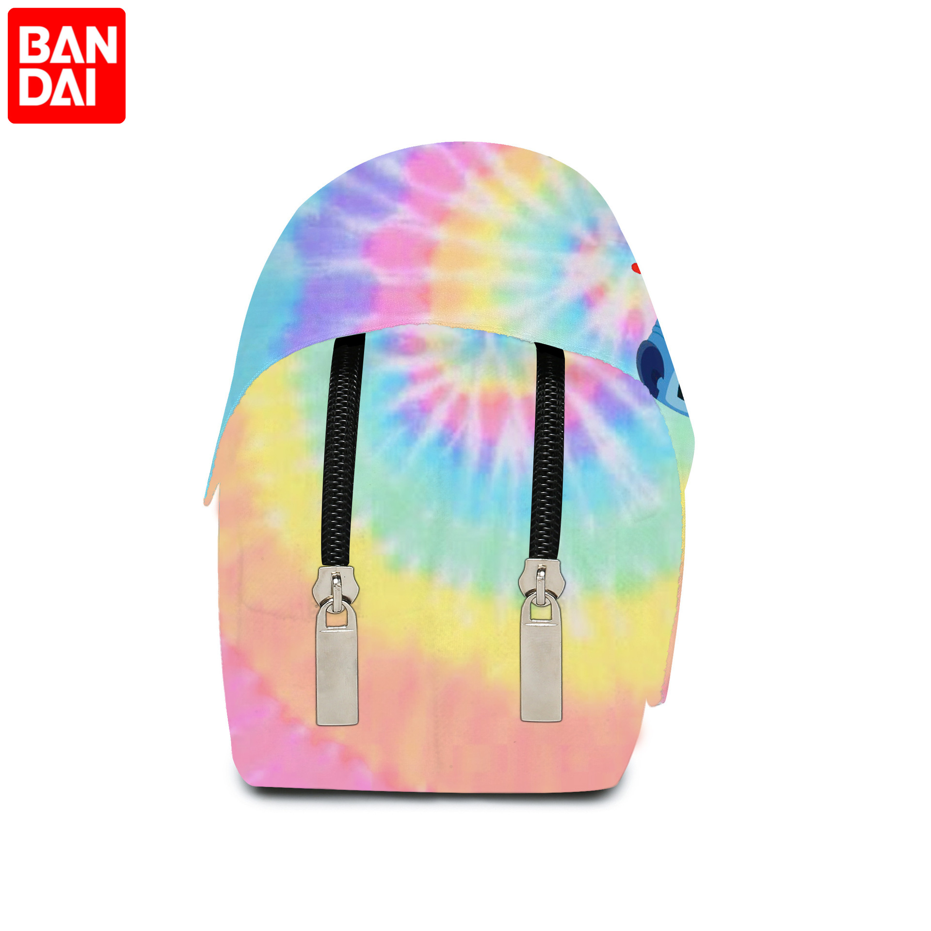 BANDAI Stitch Vollständig bedruckte Stifttasche mit Klappe, Schreibwarenbox, Cartoon-Bleistiftetui mit großer Kapazität, niedliche Anime-Taschen, Schüler-Schultasche