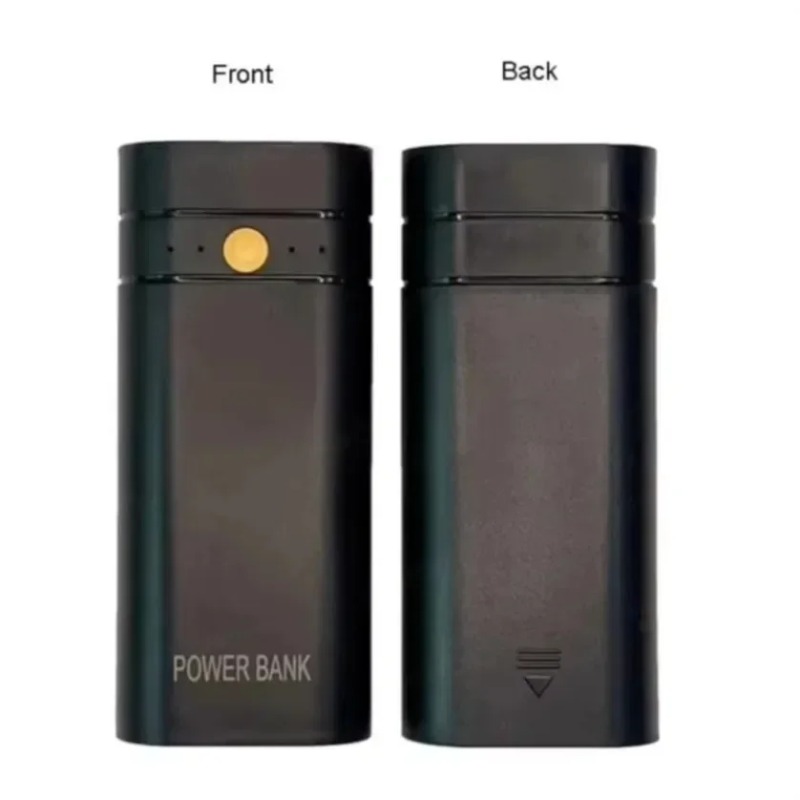 DIY nicht einschließlich Batterien Power Bank Box 5V 2A 6000mAh 2X 18650 USB Typ-C Batterie Ladegerät Fall für Telefon Elektronische Aufladung